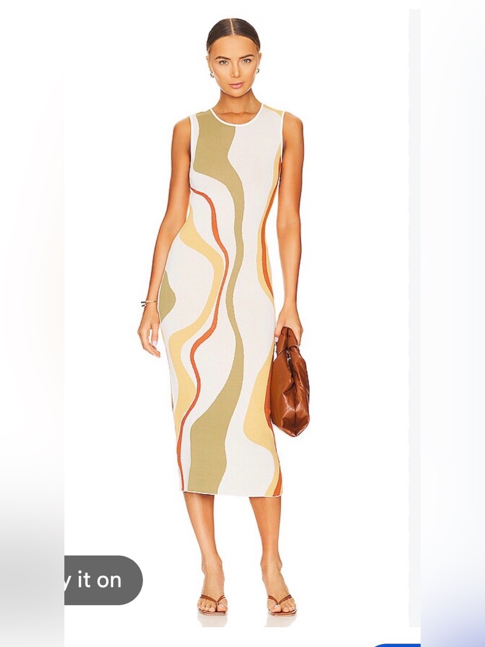 MinkPink Ziggy Knitted DressSize M. Fits Like A 4/6. Flaw - See Pic. MSRP $139